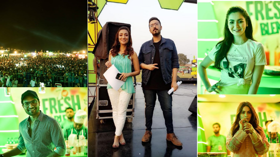 Dino Anoushey Doubled the Fun at 7up Foodies Festival